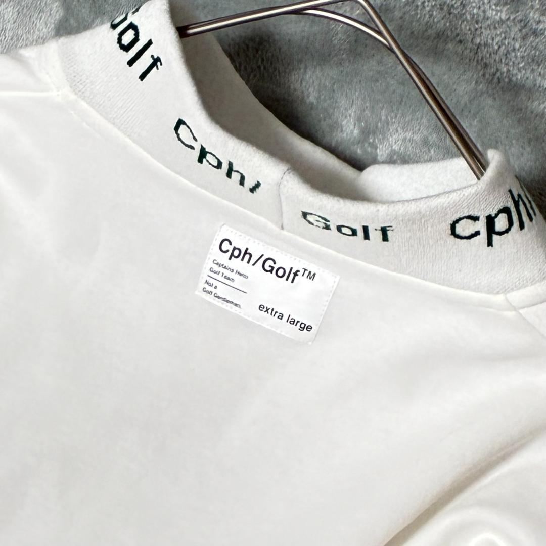 Cph/Golf キャプテンズヘルムゴルフ モックネック ロングスリーブTシャツ