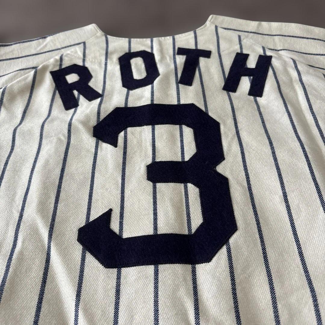 ベーブルース　ROTH ユニフォーム 3 　ヤンキース　maid in usa