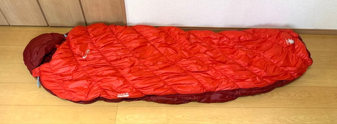 美品mont-bell Burrow Bag #0 バロウバック　シュラフ