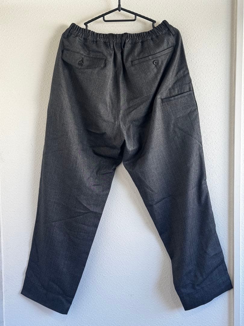 メンズウェア 8G SHOOT ONE TUCK WOOL BLEND PANTS -GRAY