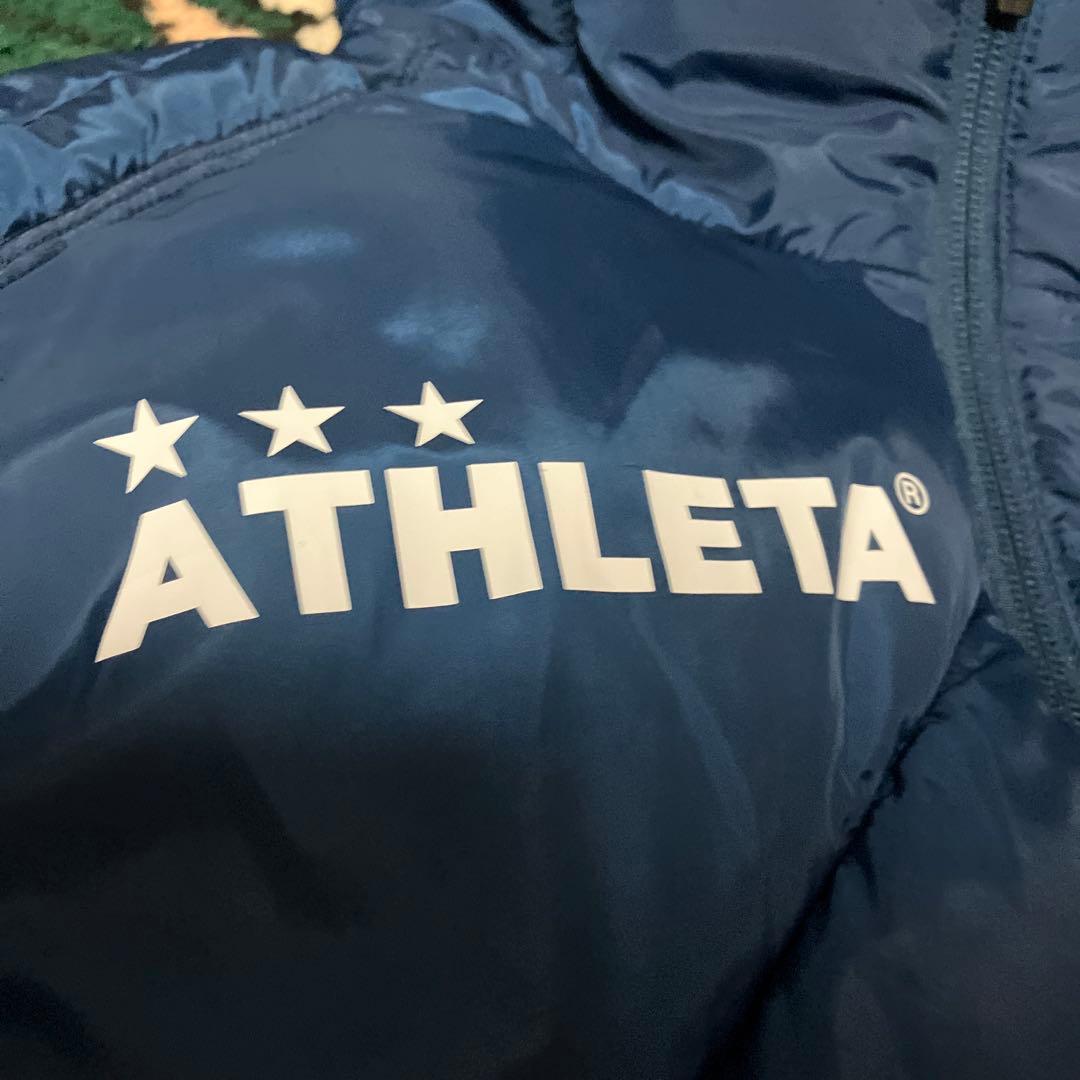 美品　ATHLETA アスレタ　中綿ウォーマー　ジャケット
