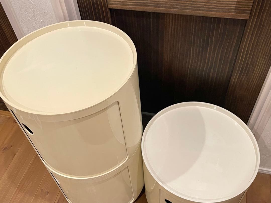 カルテル Kartell コンポニビリ 2段　1段 キャスター付　北欧インテリア