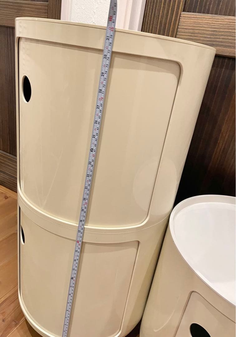 カルテル Kartell コンポニビリ 2段　1段 キャスター付　北欧インテリア