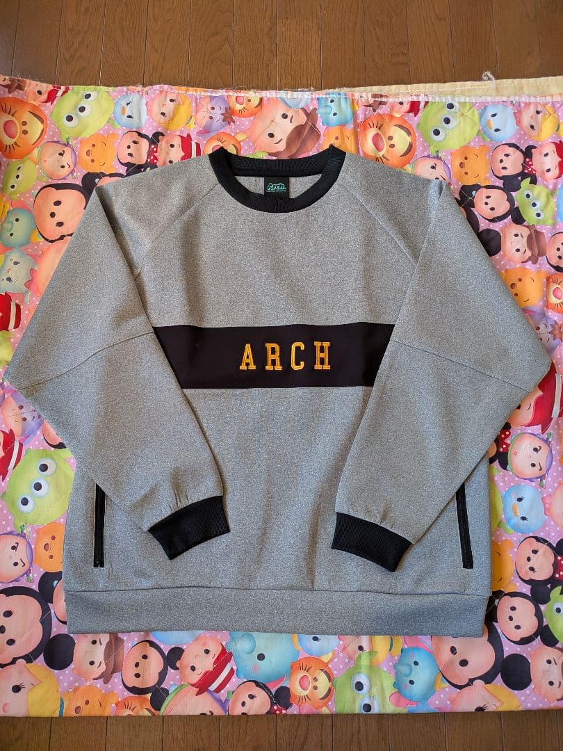 ARCH BB rim jersey crewneck【gray】