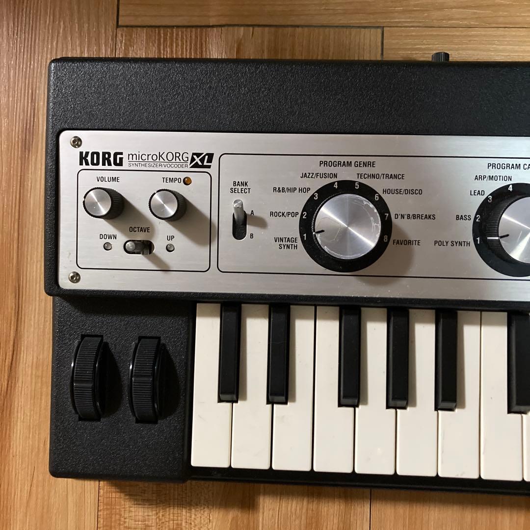 ジャンク品　KORG microKORG XL シンセサイザー