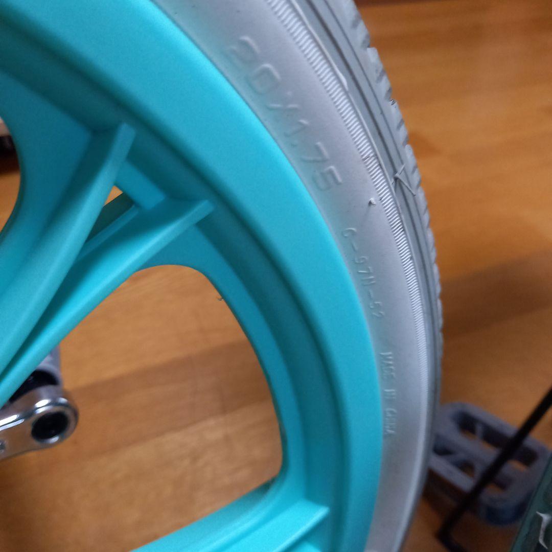 I*o様 ブリヂストン キッズ用一輪車 ターコイズ　ふたつセット