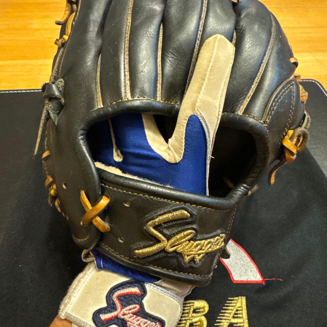 久保田スラッガー 外野手用 硬式グローブ KSG-SPX ブラック 即戦力！
