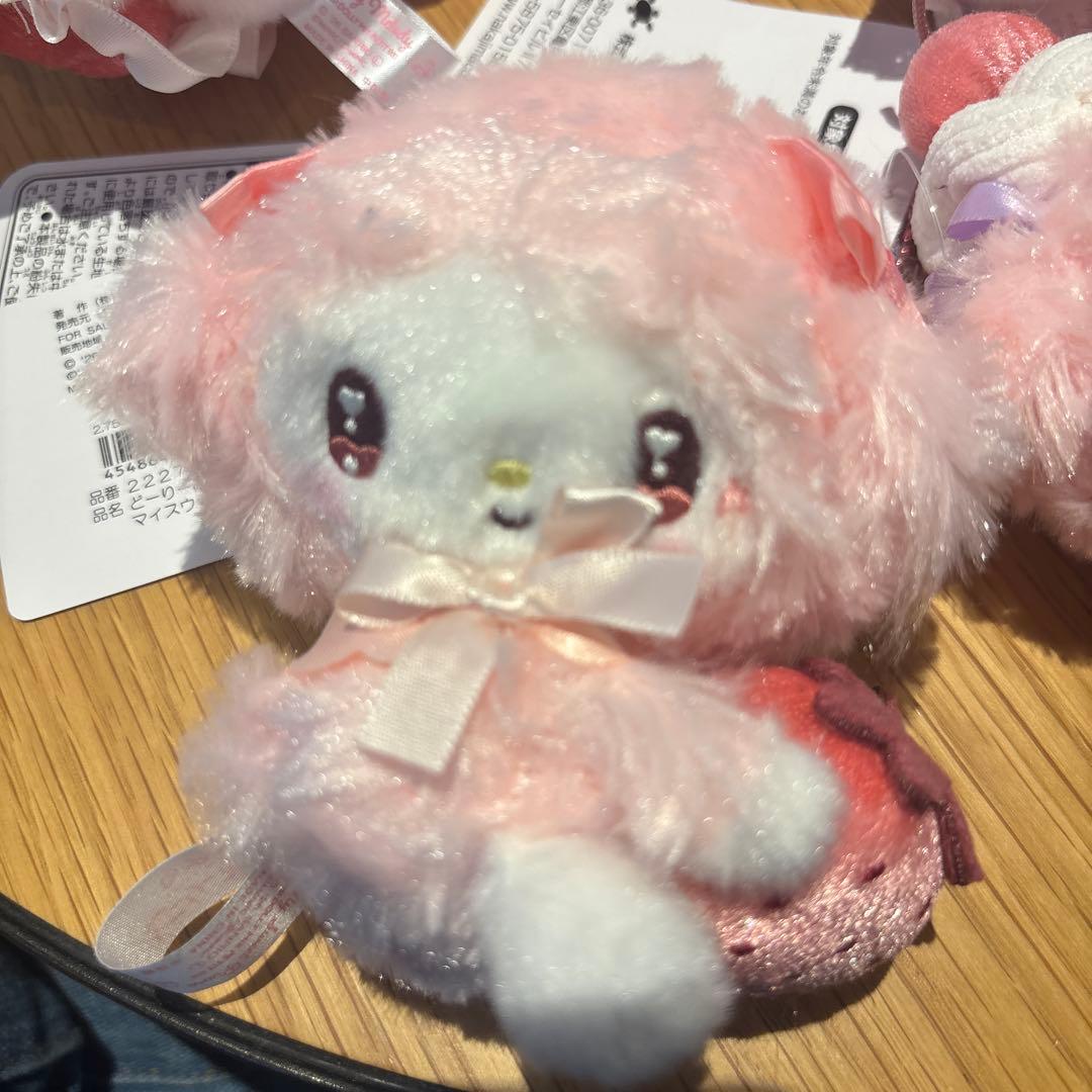 サンリオ マイメロディ マスコット ぬいぐるみ まとめ売り 4点セット 新品