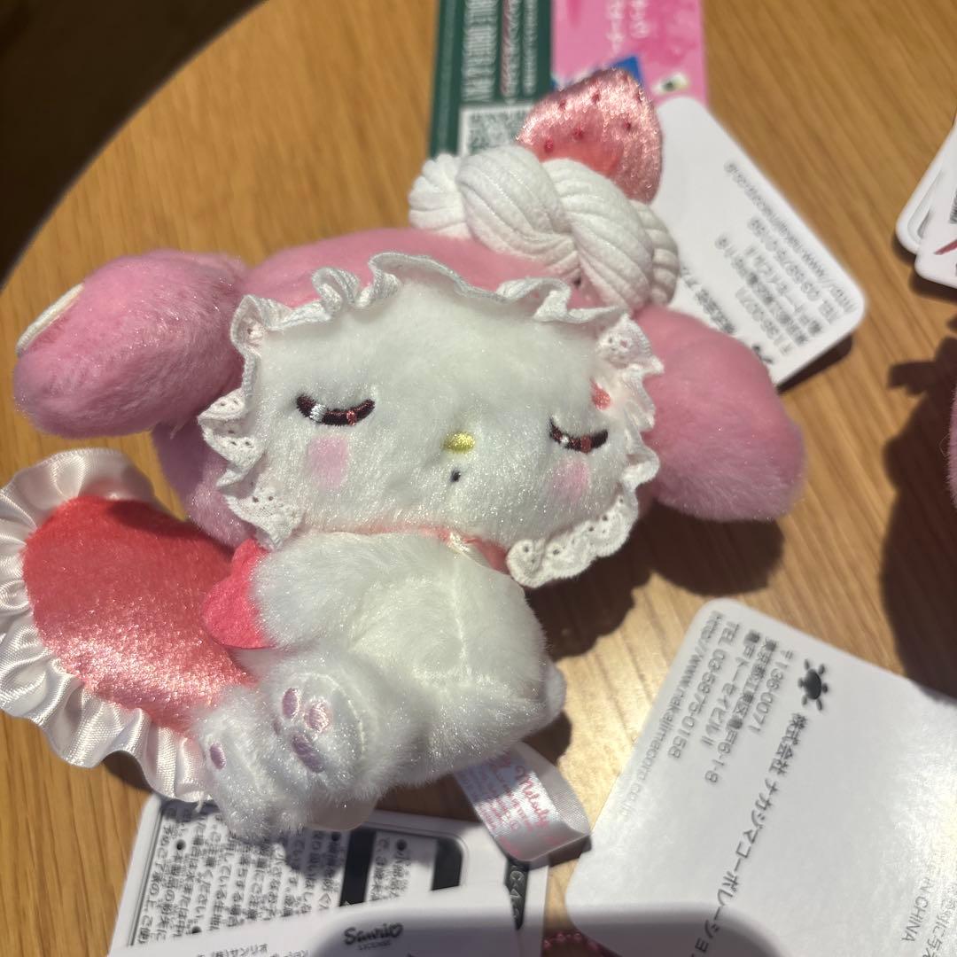 サンリオ マイメロディ マスコット ぬいぐるみ まとめ売り 4点セット 新品