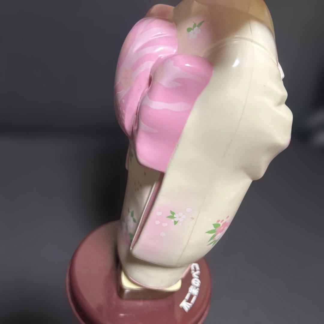 ビンテージペコちゃん着物首振りハッピーペコちゃん