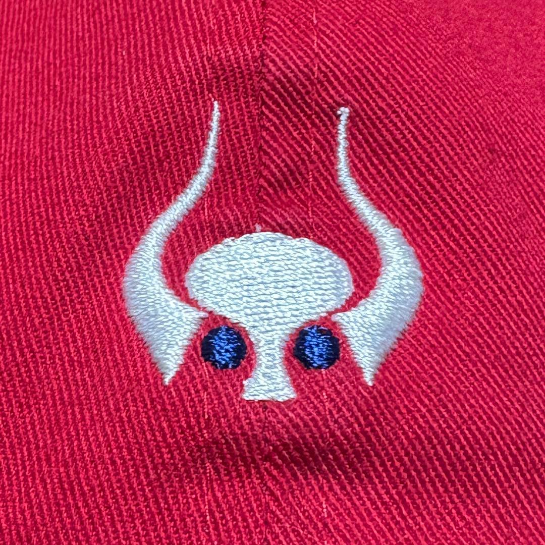 【美品】ニューエラ × 大阪近鉄バッファローズ 猛牛スモールロゴ レッド
