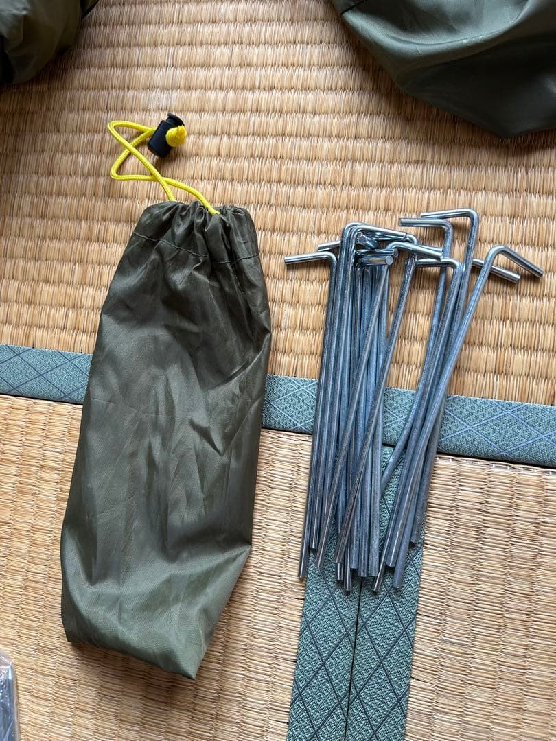 テント設営用品セット