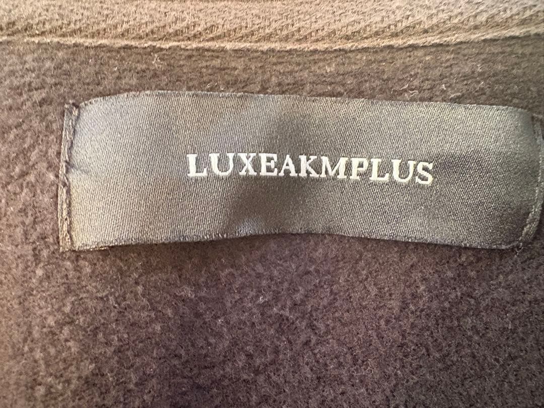 LUXE PLUS サイズダウンジャケット ブラック　XL