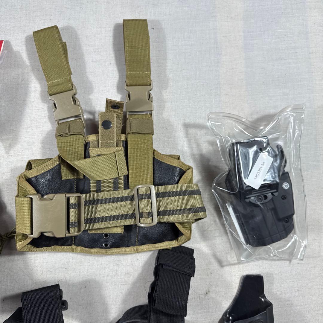 サバゲー タクティカル 装備セット ホルスター マガジンポーチ 9個セット
