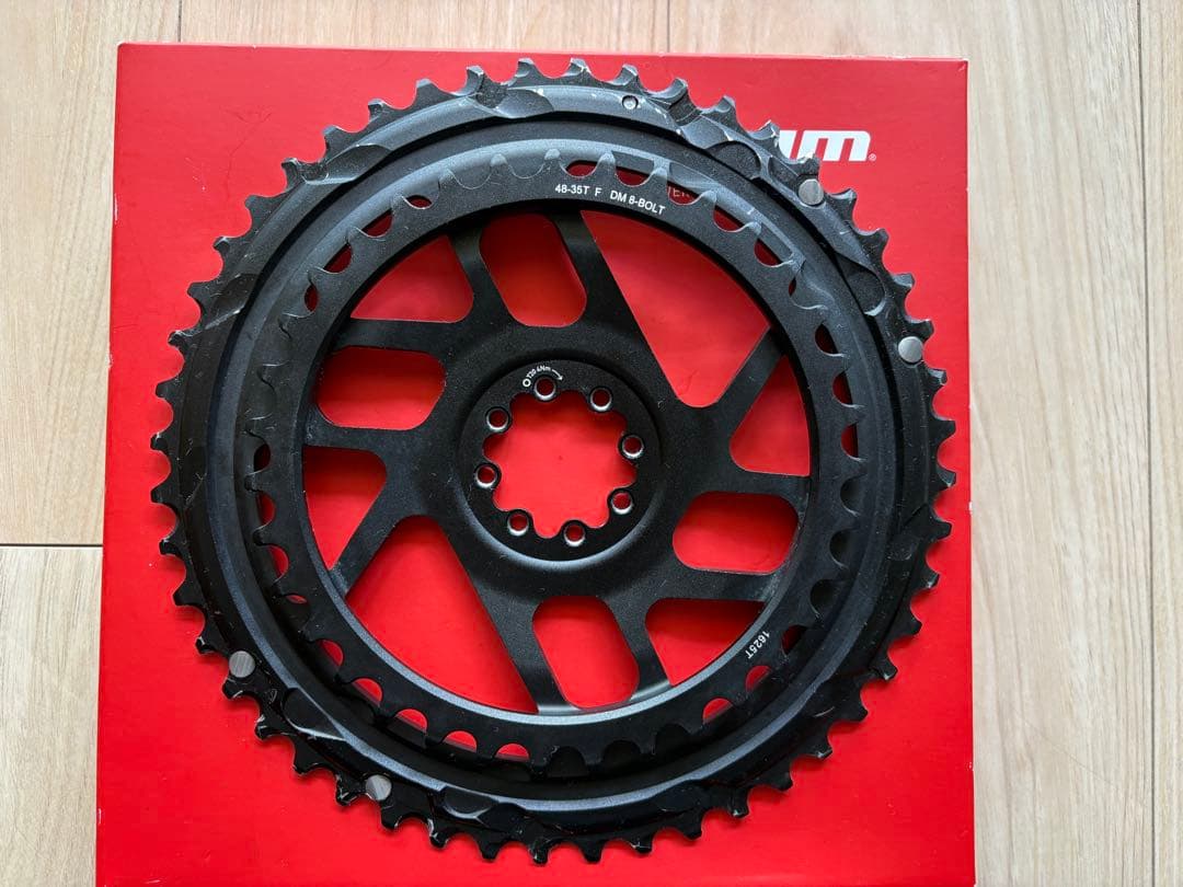 【美品】SRAM Rival AXS E1 チェーンリング 48/35T スラム