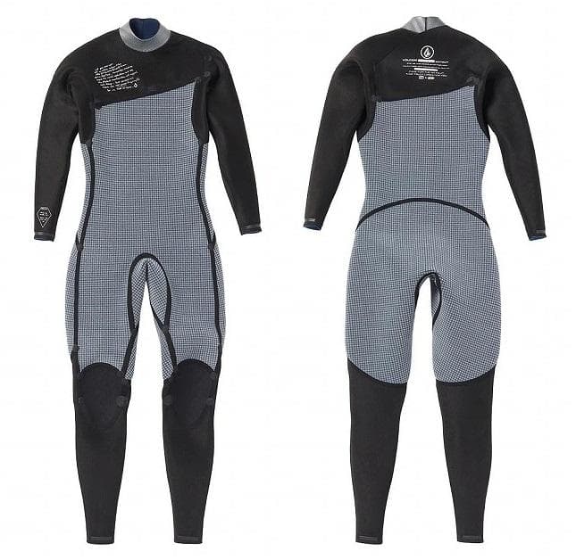 ボルコム モジュレーター 4/3mm チェストジップ BLK XS