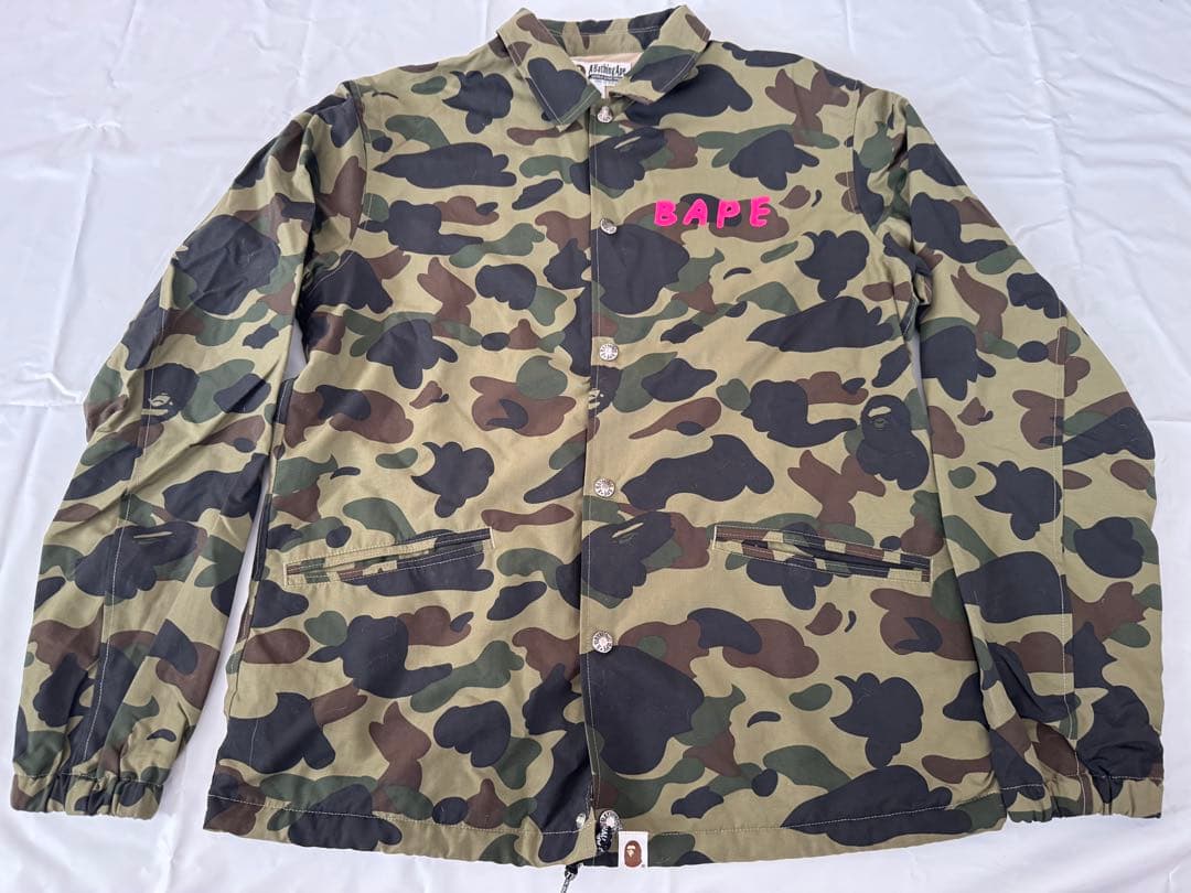 A BATHING APE コーチジャケット Lサイズ キースヘリング エイプ