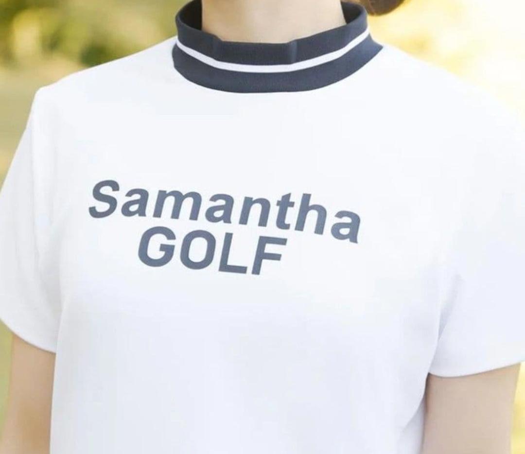 新品 Samantha GOLF ゴルフウェア モックネック Mサイズ