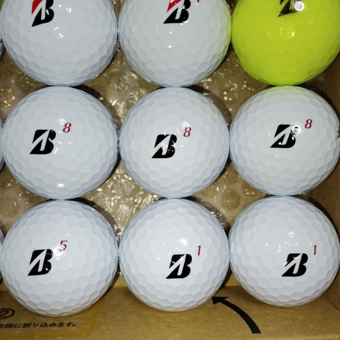 【最終価格】ゴルフボール ロストボール ブリヂストン TOUR B X 24球