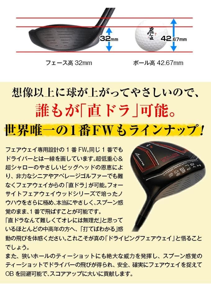 【新品】高反発＆FW激飛び兵器！ ハイパーブレードFW ドラコンATTAS