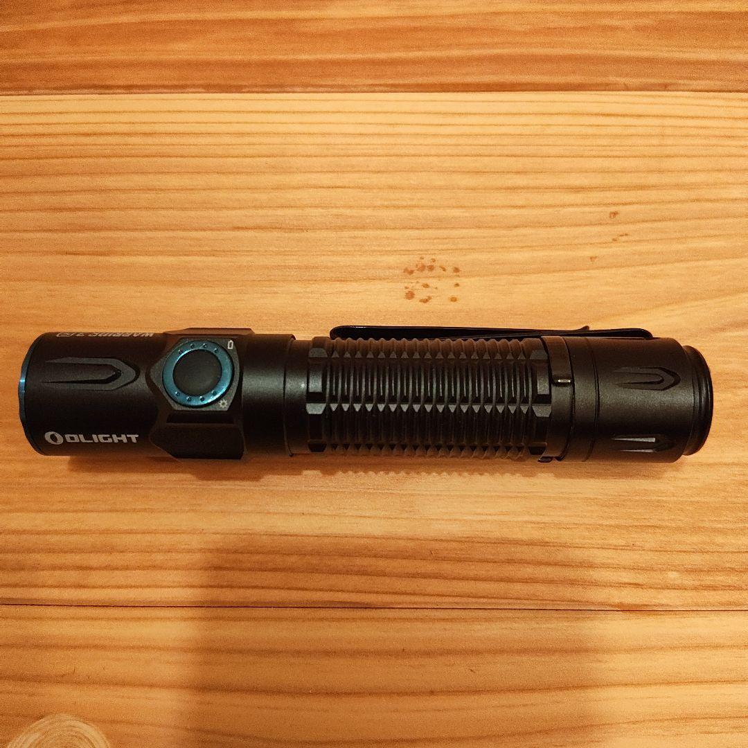 WARRIOR 3S 懐中電灯 LED 黒　オーライト　充電ケーブル付き