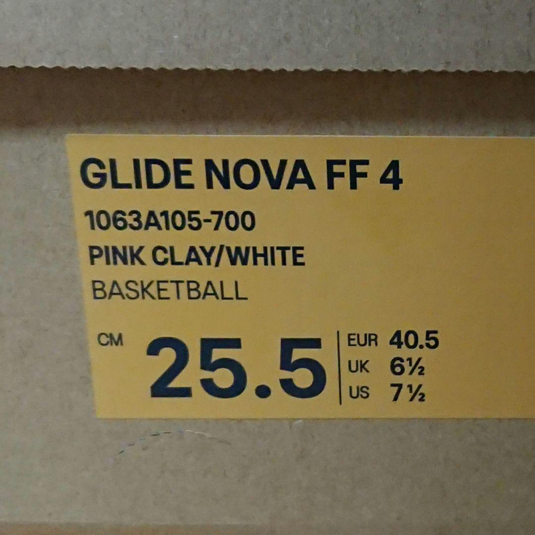 asics グライド ノヴァ glide nova ff4 25.5cm ピンク