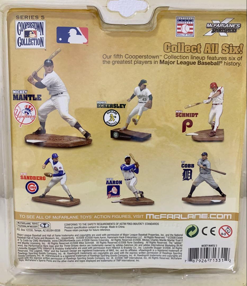Mcfarlane マクファーレン MLBフィギュア ミッキー・マントル