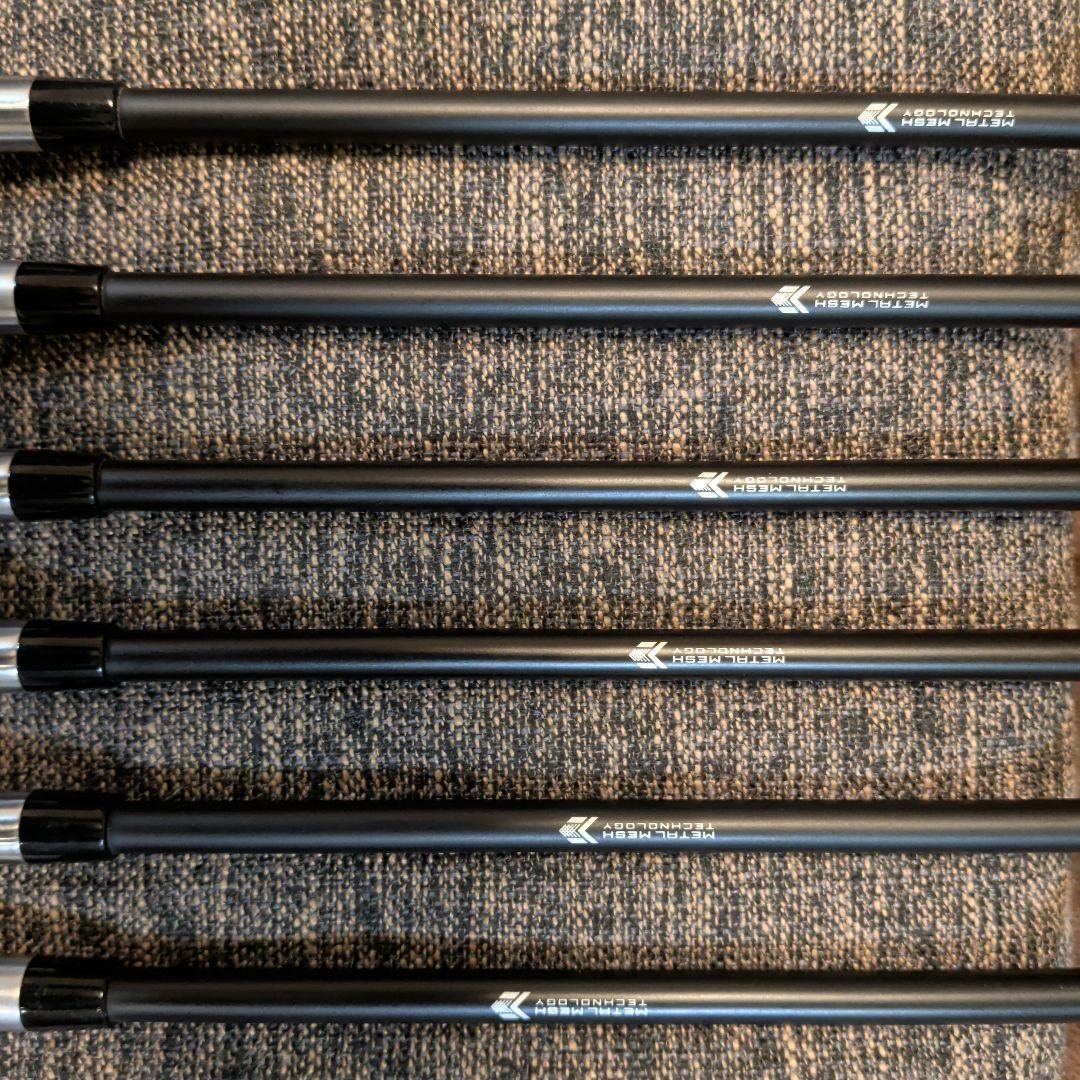 限定品 PXG 0211 CAST IRONS ６本セット 標準カーボンシャフト
