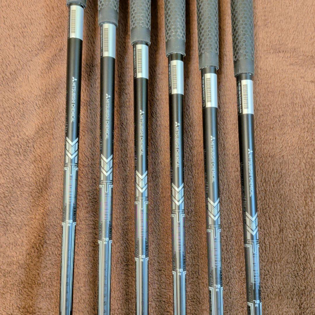限定品 PXG 0211 CAST IRONS ６本セット 標準カーボンシャフト