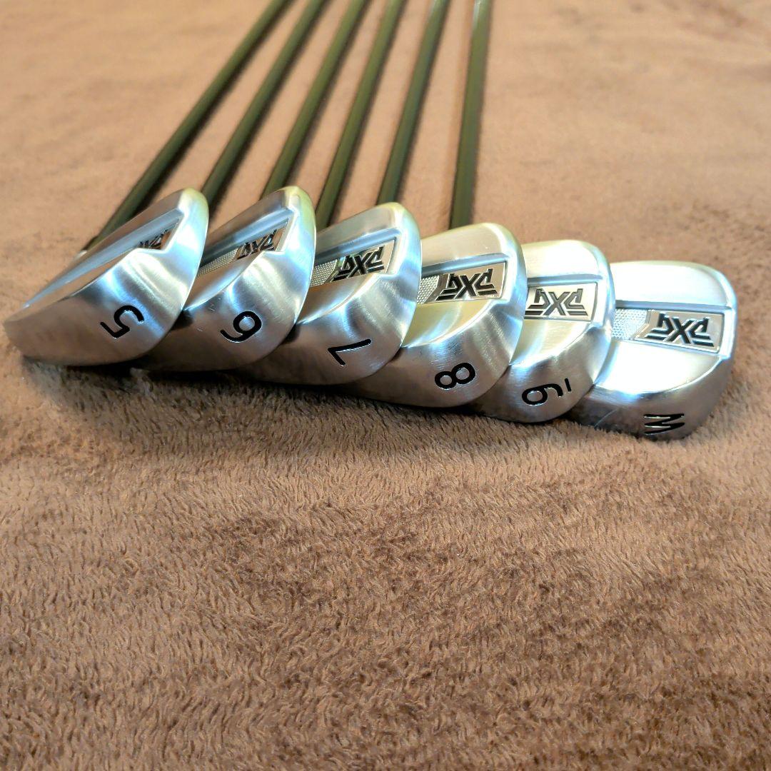 限定品 PXG 0211 CAST IRONS ６本セット 標準カーボンシャフト