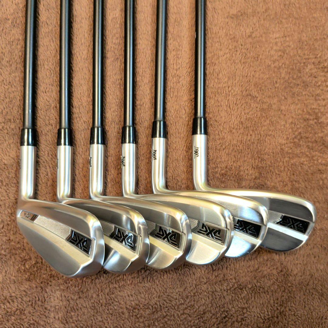 限定品 PXG 0211 CAST IRONS ６本セット 標準カーボンシャフト