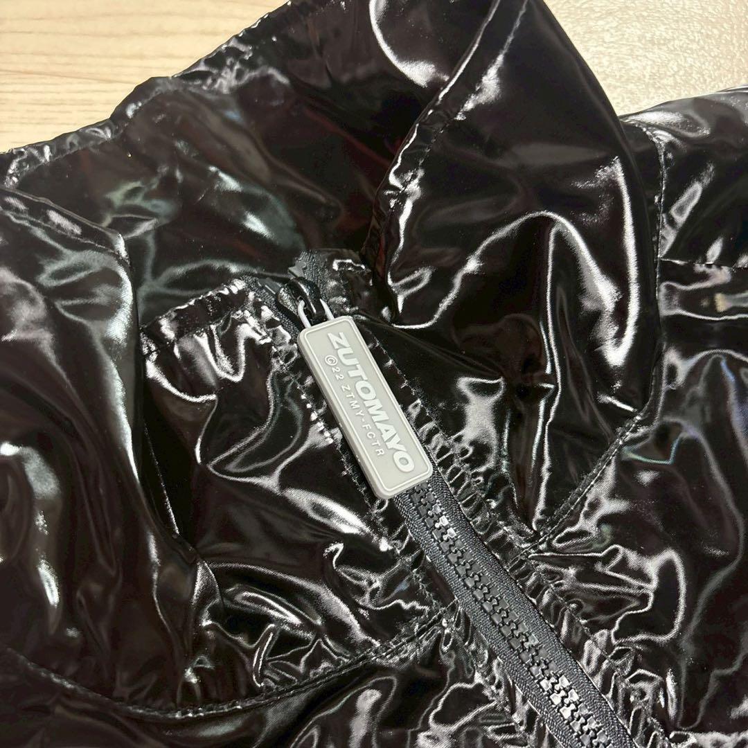 ずっと真夜中でいいのに　FCTR ブラック ナイロンジャケット