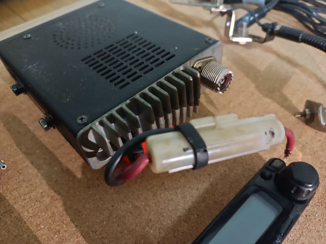YAESU FT-90 無線機　マイク　スピーカー　セット　中古品