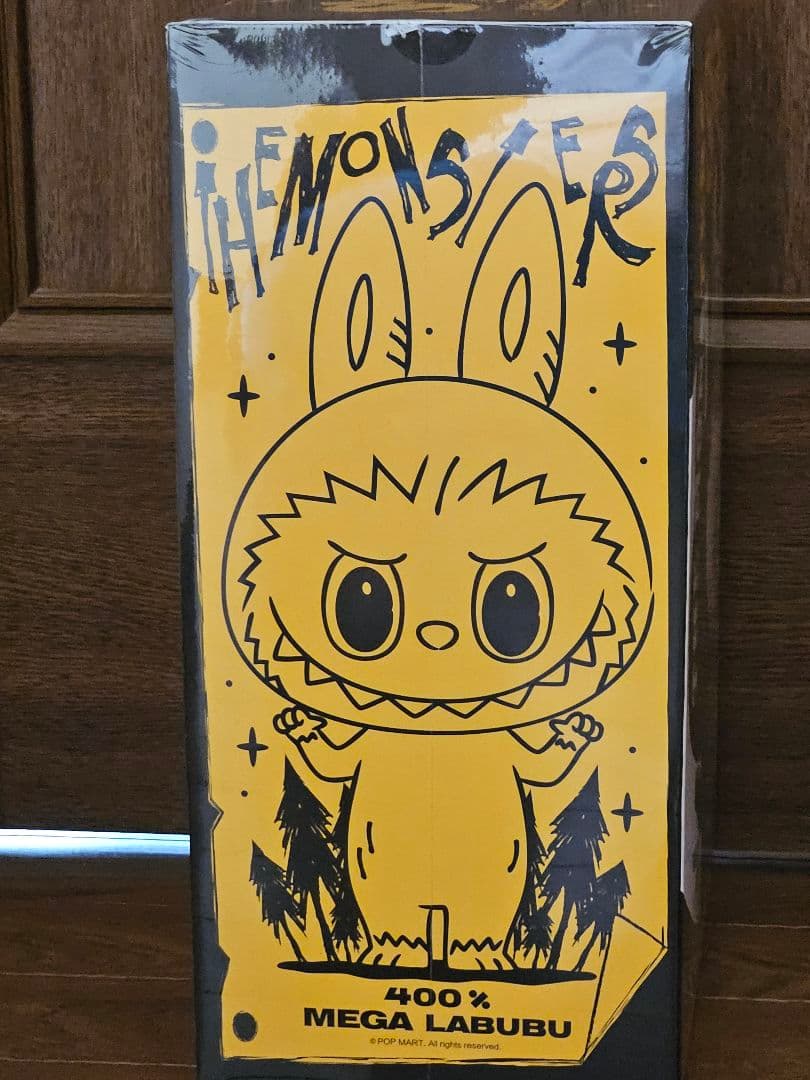 POP MART MEGA LABUBU 400% Sketch　ラブブフィギア