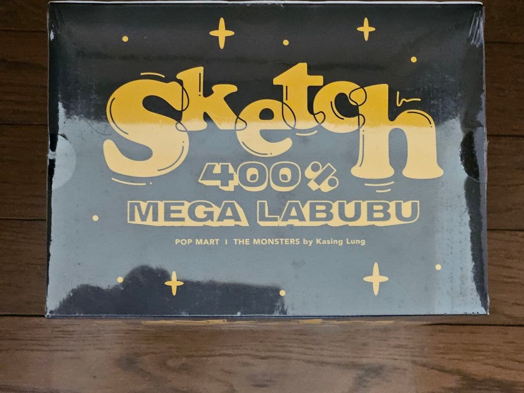 POP MART MEGA LABUBU 400% Sketch　ラブブフィギア