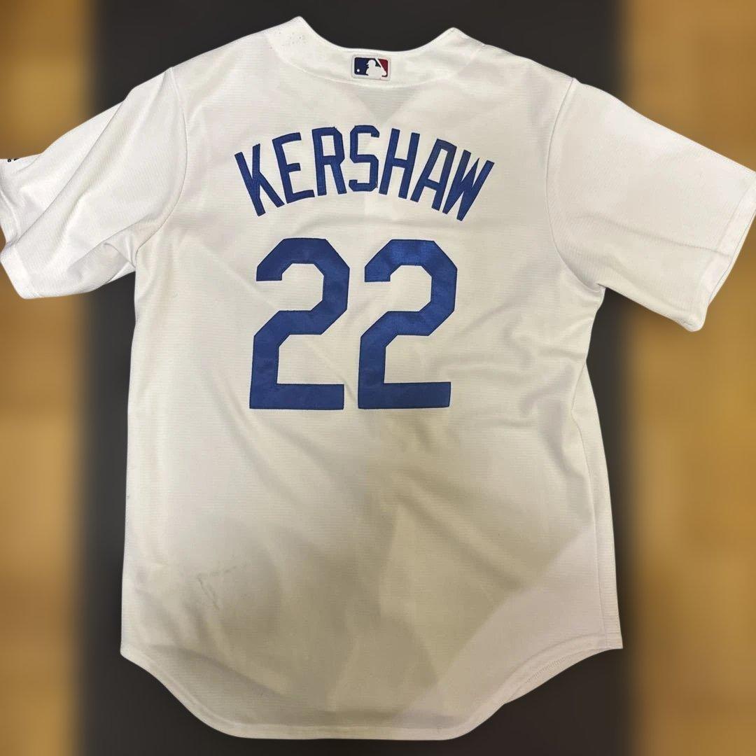 Dodgers22 ユニフォーム Mサイズ　ドジャース　ユニフォーム　カーショウ