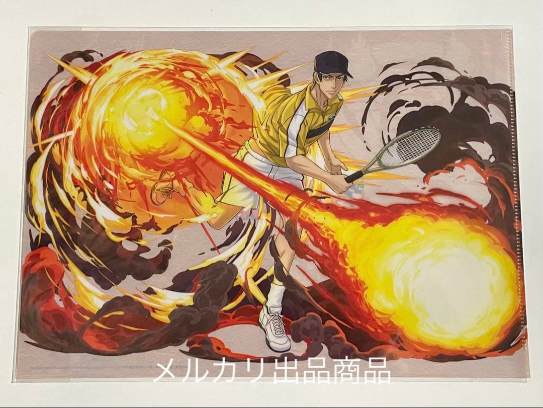 テニスの王子様 クリアファイル 大原画展 立海 幸村 真田 柳 仁王 丸井 切原