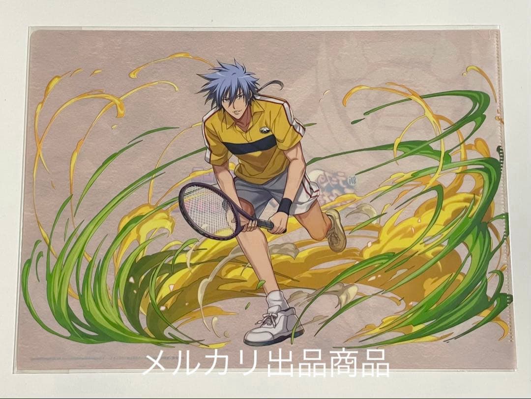 テニスの王子様 クリアファイル 大原画展 立海 幸村 真田 柳 仁王 丸井 切原