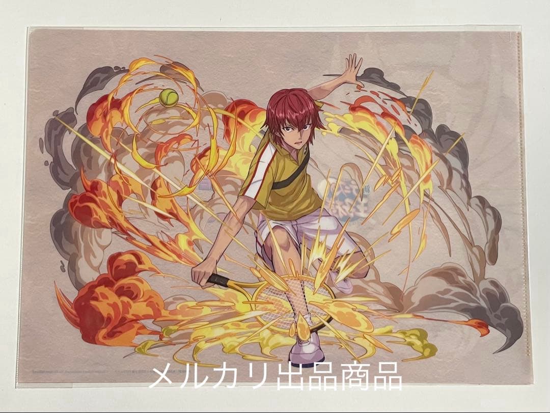 テニスの王子様 クリアファイル 大原画展 立海 幸村 真田 柳 仁王 丸井 切原