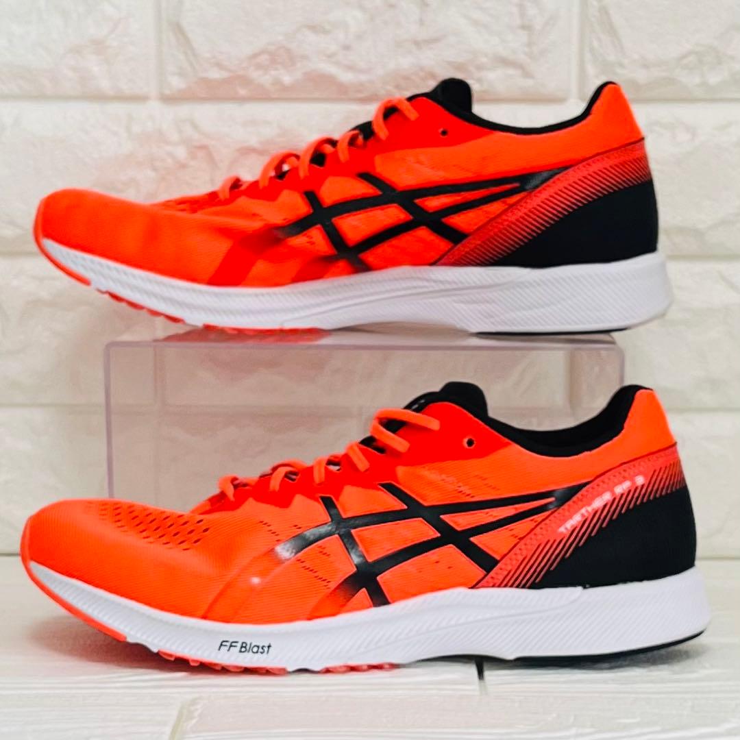 【美品】ASICS TARTHER RP3 ランニングシューズオレンジ 27cm