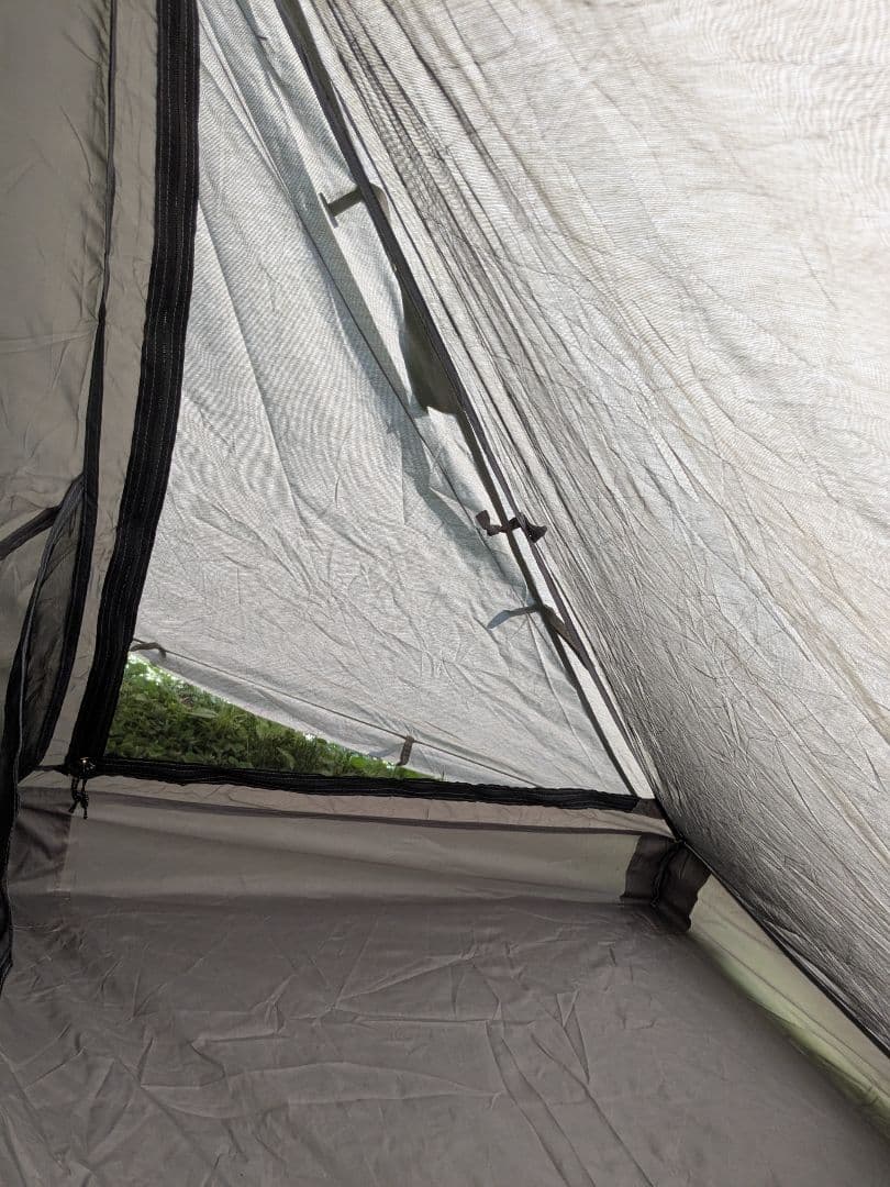 GO Glamping　G・G PUP　パップテントTC　前幕付き　軍幕テント