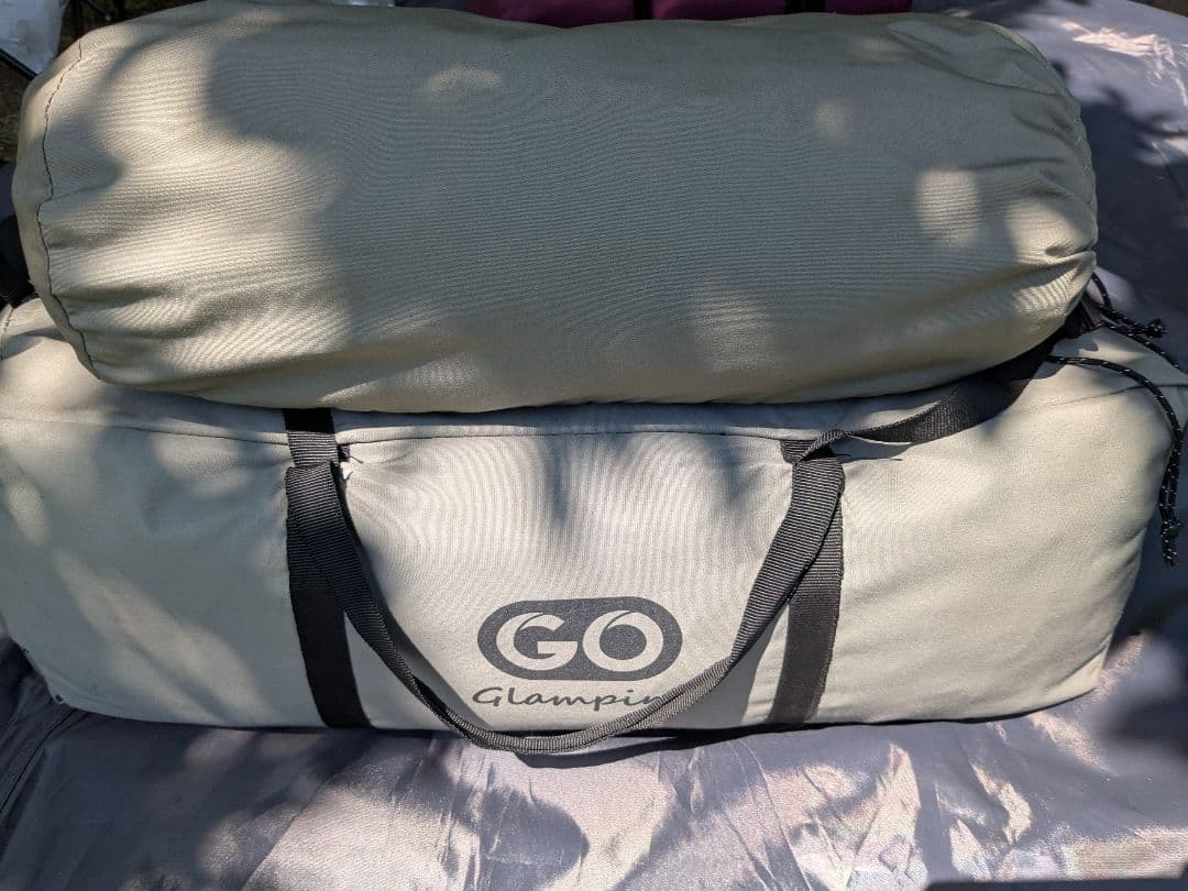 GO Glamping　G・G PUP　パップテントTC　前幕付き　軍幕テント