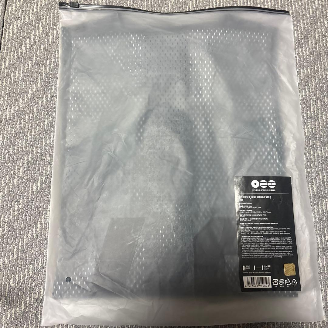 新品　BTS ツアーグッズ　 Jersey シャツ　JK ジョングク