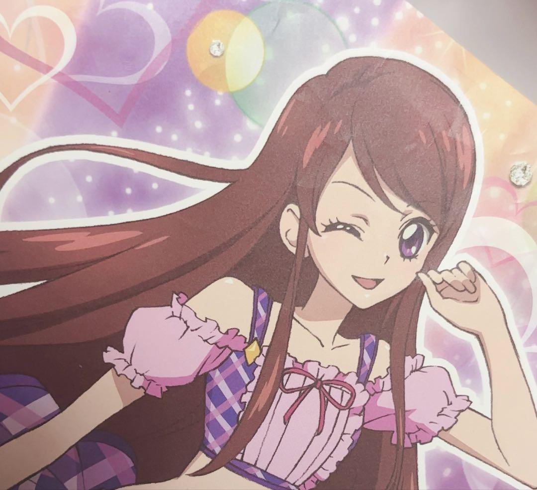 アイカツ お風呂ポスター 紫吹蘭 オフィシャルストア限定