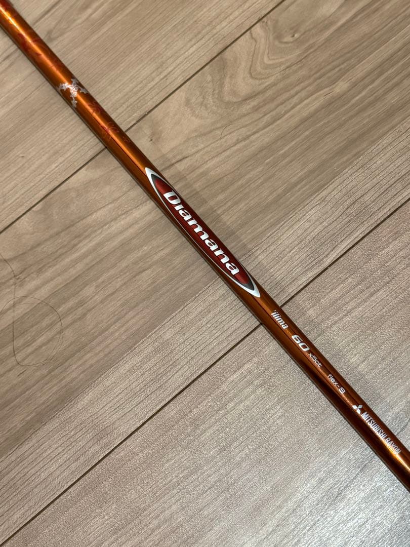 Diamana ilima 60 S PINGスリーブ・グリップ付シャフト