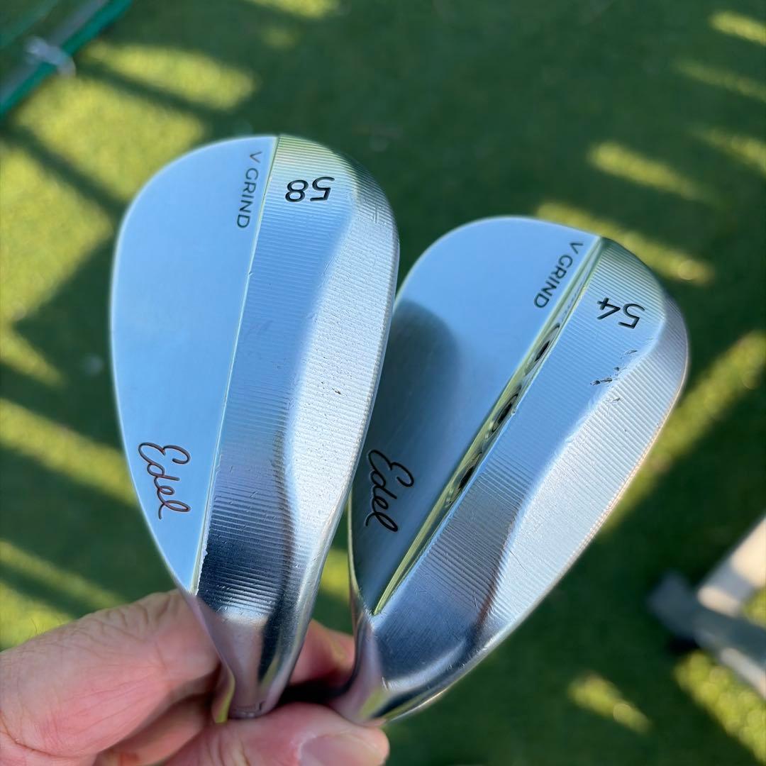 EDELGOLF SMSウェッジ　V-GRIND 54°58° TRAVIL