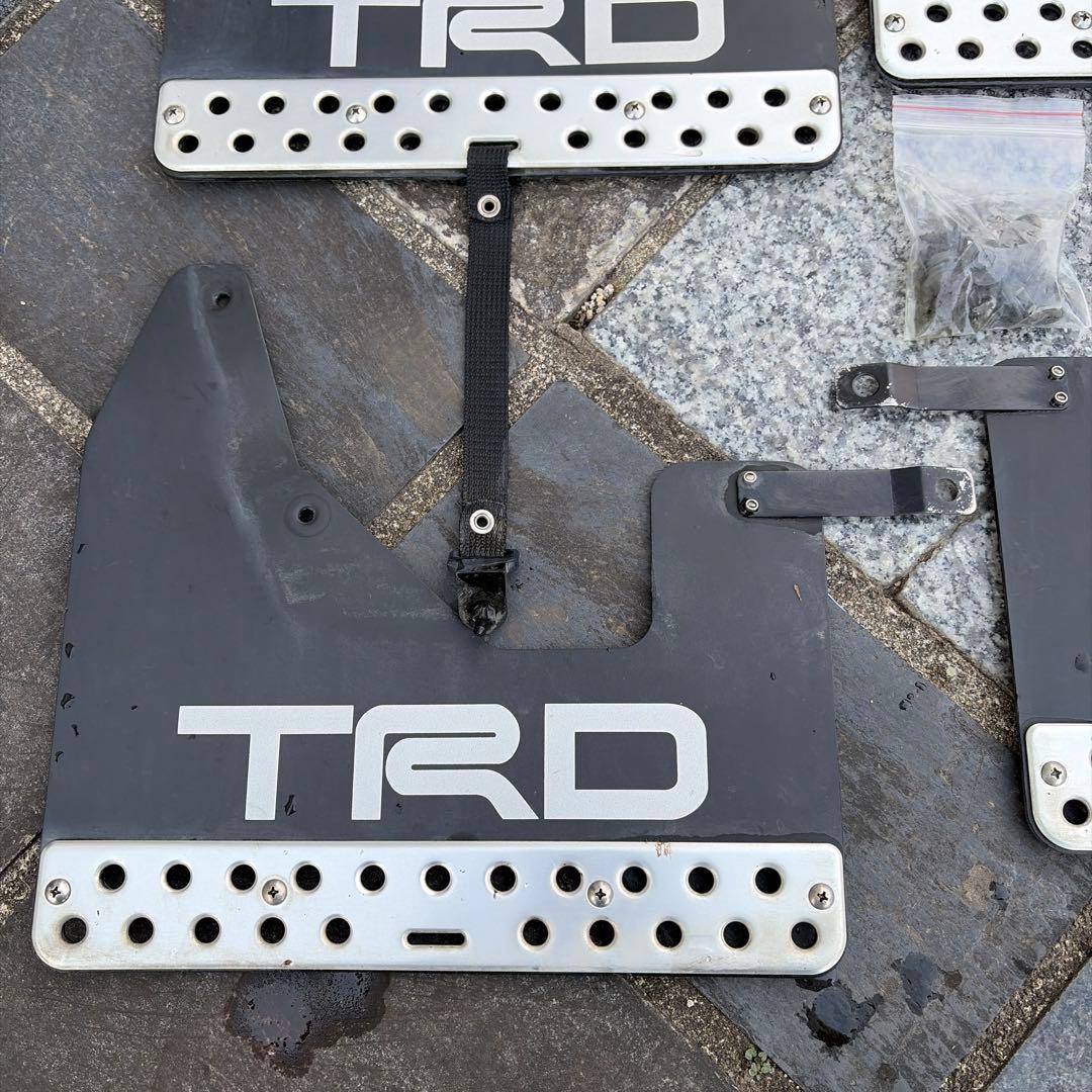 rav4 #50系　TRD マッドフラップ　泥除け　ラヴ4 ハイブリッド