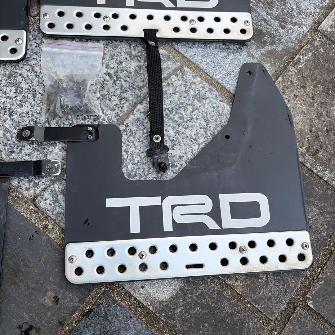 rav4 #50系　TRD マッドフラップ　泥除け　ラヴ4 ハイブリッド