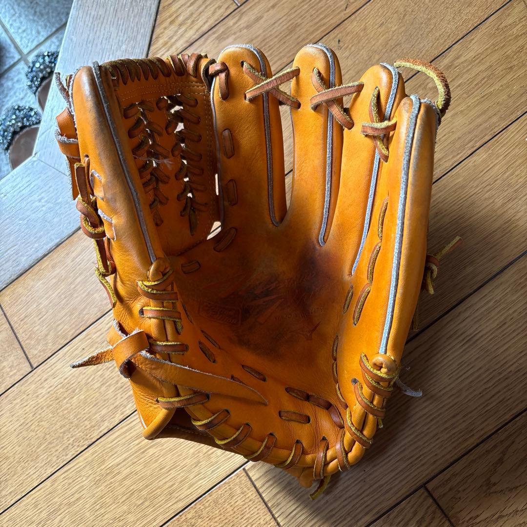 ミズノプロ 軟式グローブ ラベルなし