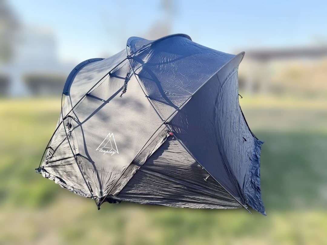 Tenplay G-TENT-M シェルターテント 4-6人用 煙突穴付き